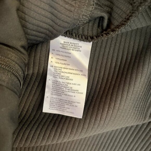 Adidas Golf Jacket Women’s M Black Zip Ribbed Performance Pickleball Athletic - Picture 9 of 9